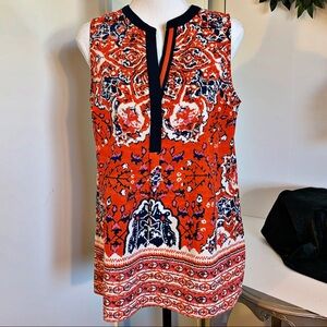 Anthropologie Fleur Bleue Top! Dark Blue T…